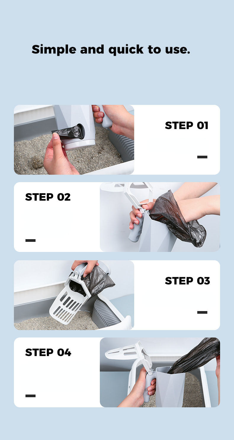 Kipper & Co Self-Cleaning Cat Litter Scoop